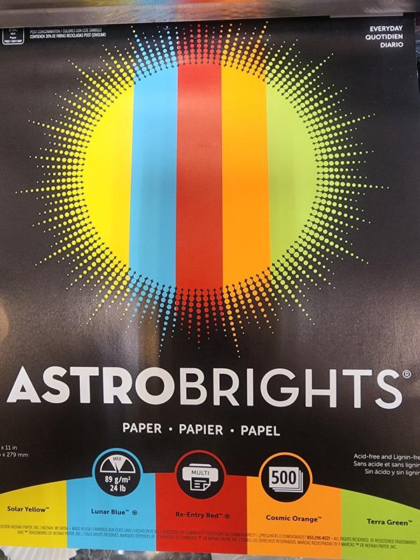 Astrobrights Colored Paper, 24Lb, 8-1/2 X 11, Terrestrial Teal