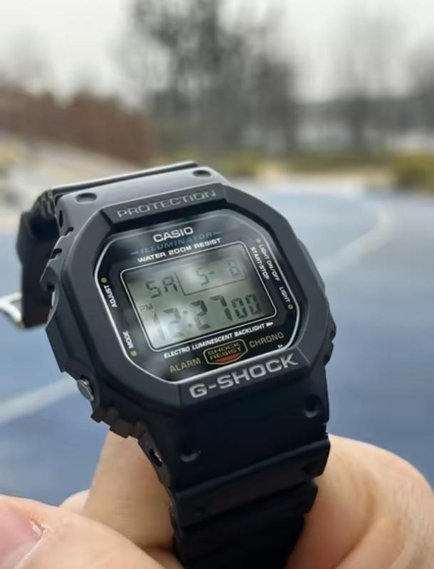 Casio G-SHOCK DW5600E-1V Wrist Watch - Men - SportsChronograph