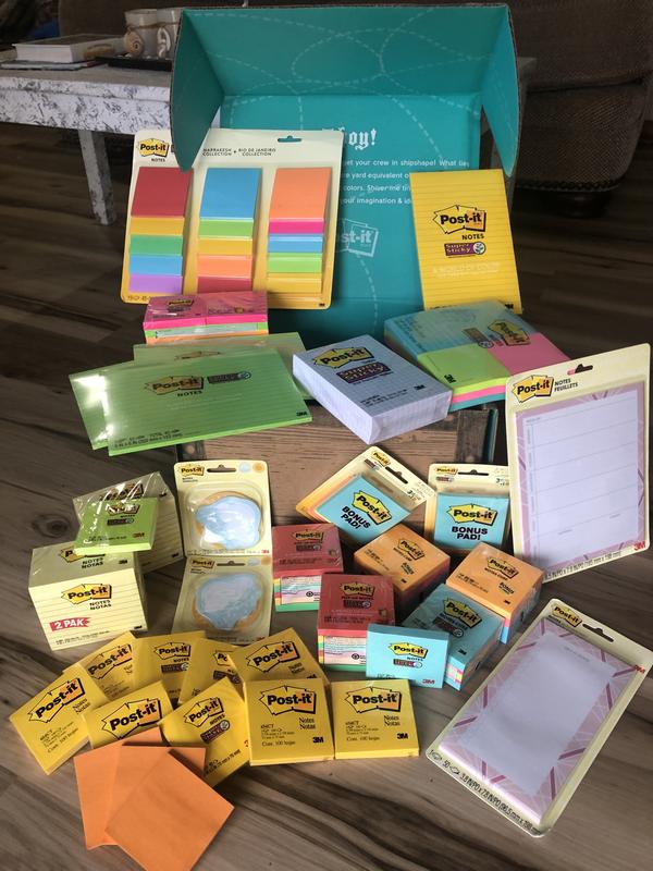 Post-it Notes Treasure Chest 10 Pound Assorted Variety