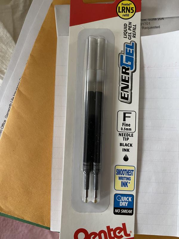 Sharpie Pen Refills Pentel® EnerGel Retractable Liquid Gel Pen