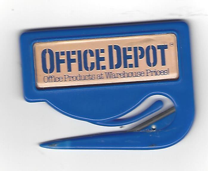 Sparco Clean Slit Letter Opener Manual Black - Office Depot