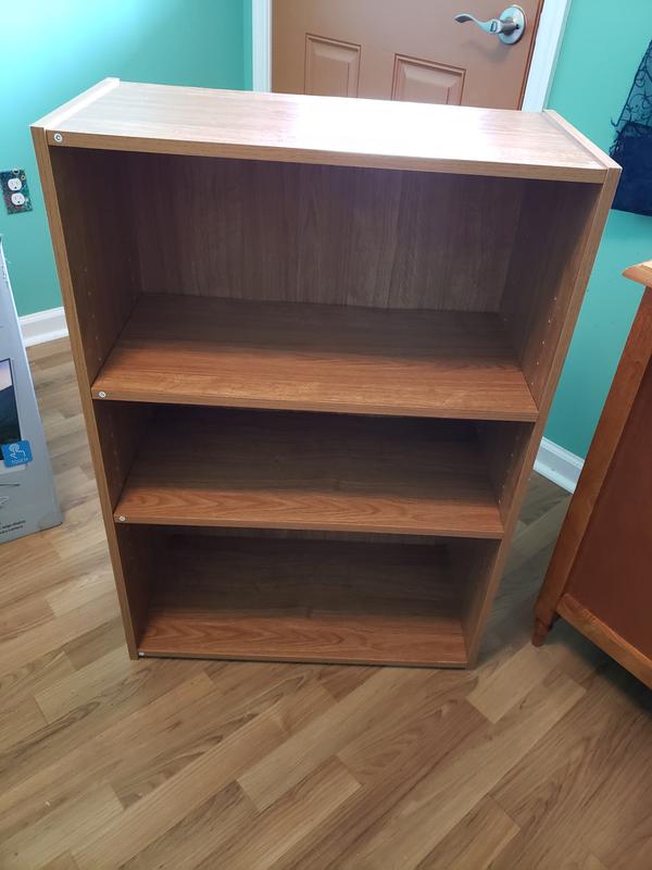 Sauder 413322 3-Shelves Bookcase for Home Office Highland Oak Finish for sale online 