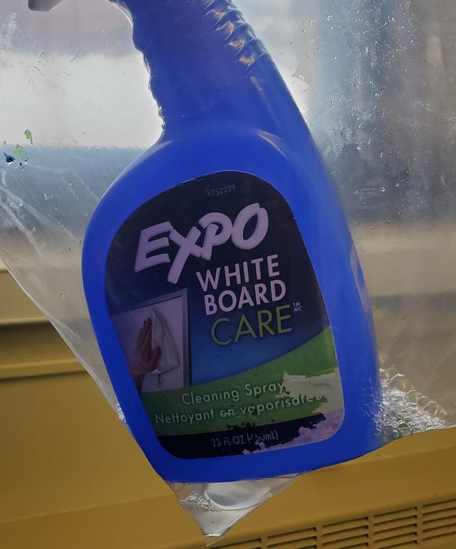 EXPO White Board CARE Dry Erase Surface Cleaner, 8 oz Spray Bottle