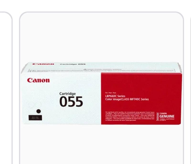 Canon 055 Black Toner Cartridge 3016C001 - Office Depot