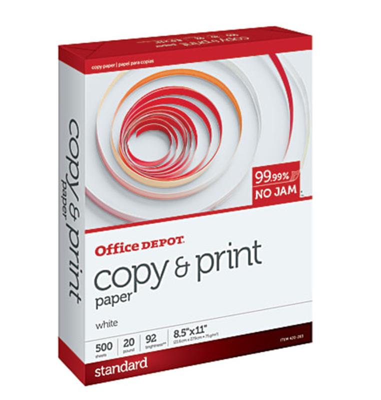 White paper print sales