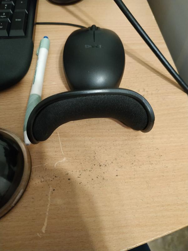 Allsop Ergo Wrist Assist 1 12 H x 4 W x 2 12 L Black ASP29538 Office