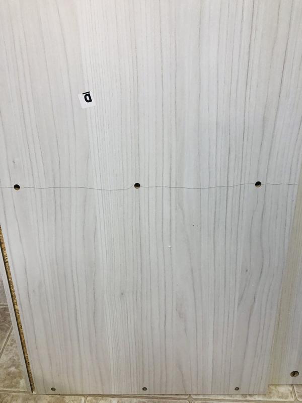 Inval Shaker Style 4 Piece Melamine Buffet Storage System 70 78 H x 78