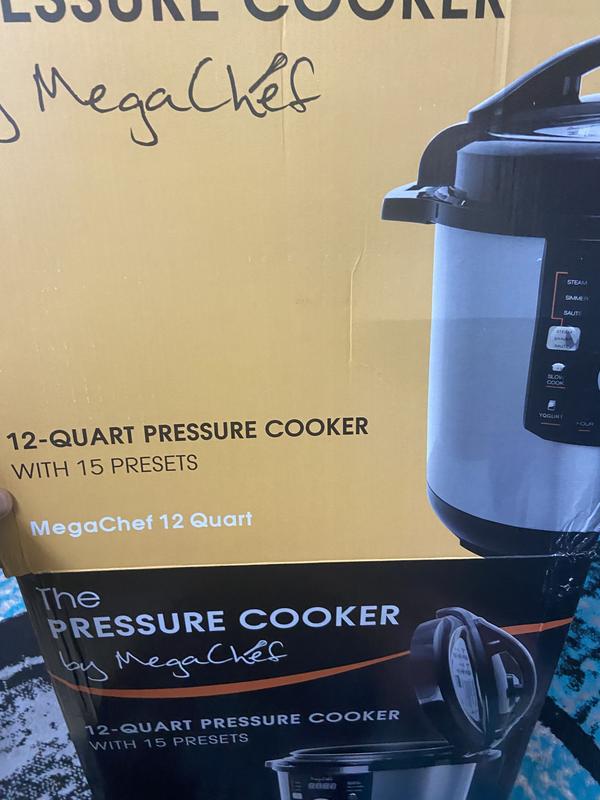 MegaChef 12-Quart Programmable Electric Pressure Cooker in the