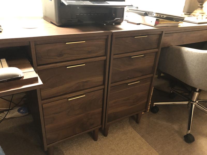 Sauder® Clifford Place 59W Mid-Century Executive Computer Desk, Grand  Walnut