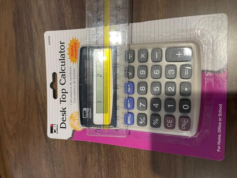 Charles Leonard Desktop Calculators CHL39200 6 Pack Of 6 Calculators