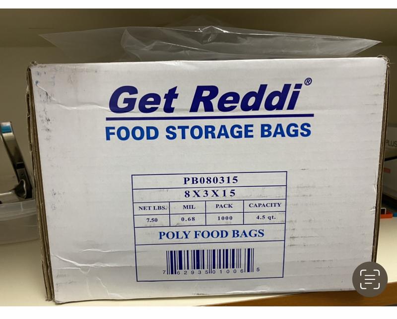 Inteplast Group Get Reddi Freezer Food Storage Bags 37 x 27 Clear Pack Of  200 Bags - Office Depot