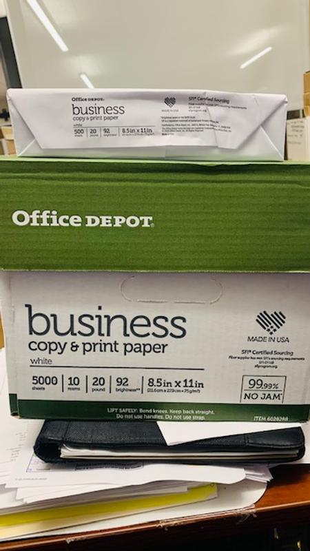 Business Multi-Use Print & Copy Paper, Letter Size (8 1/2