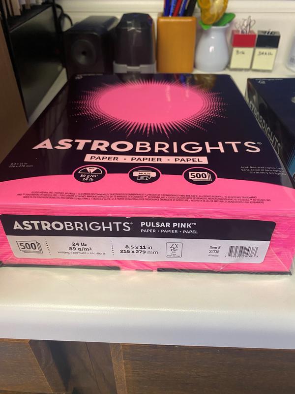 Astrobrights Color Card Stock Paper 8 12 x 11 FSC Certified Eclipse Black  Pack Of 100 Sheets - Office Depot