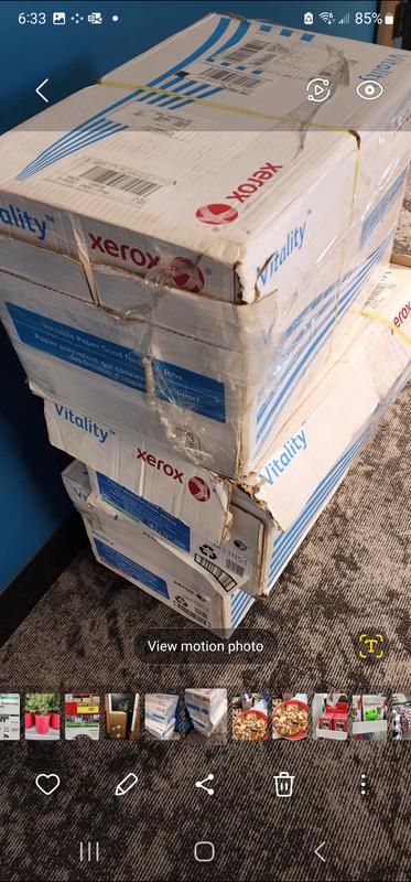 Xerox Vitality Colors Copy Paper Pastel Blue 500 Pack