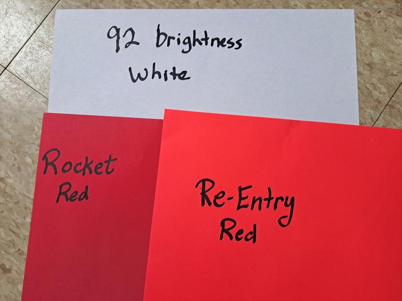 Astrobrights Colored Cardstock - Rocket Red - The Office Point