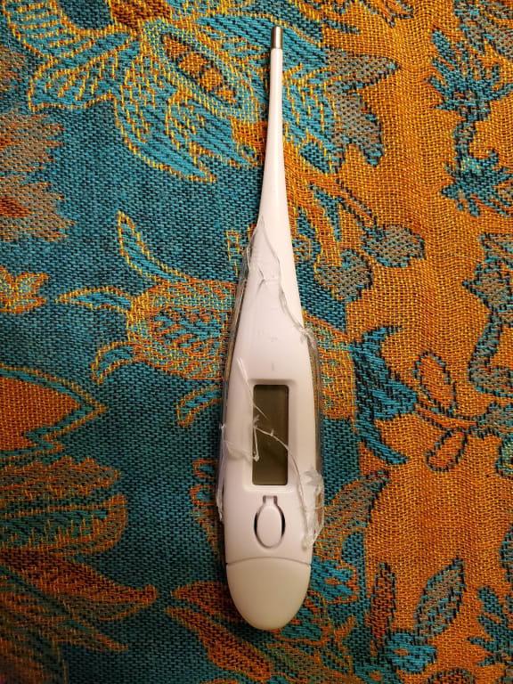 MEDLINE Premier Oral Digital Thermometer, in case, New