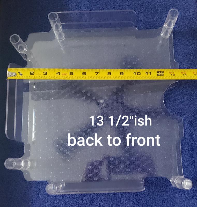We R Stackable Acrylic Paper Trays (Retail Packaged) 4/Pkg-Clear 12x12