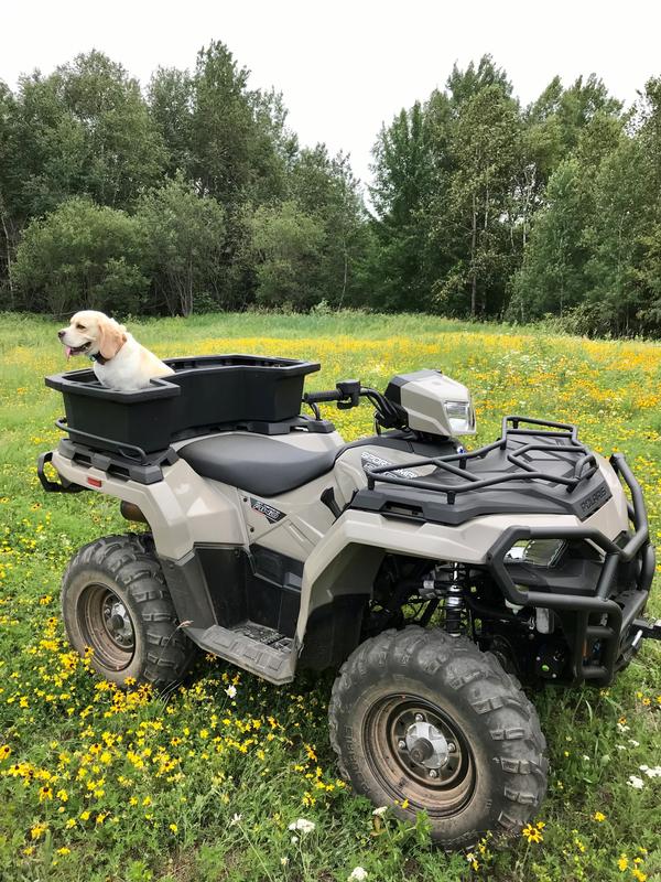 GENUINE POLARIS SPORTSMAN ACE 570 LOCK AND RIDE REAR CARGO BOX 2881447