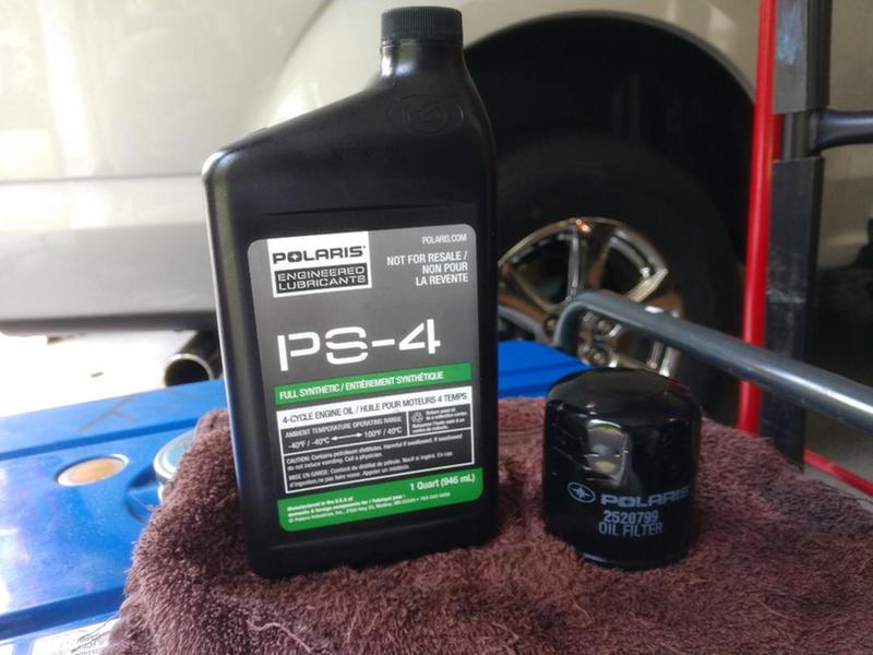 Full Synthetic Oil Change Kit, 2877473, 2 Quarts of PS-4 Engine