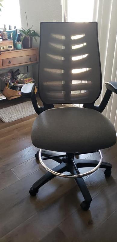 Ofm core mid best sale back mesh drafting chair