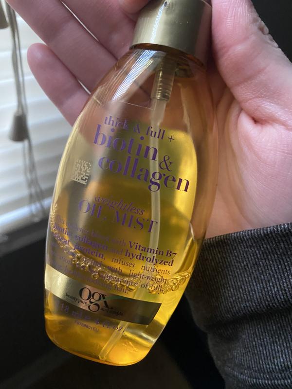 Biotin & Collagen Weightless Oil Mist | OGX® Beauty