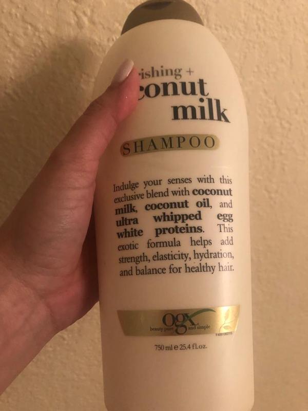 Buy OGX Nourishing Coconut Milk Shampoo at  | Free Shipping $49+ in  Canada