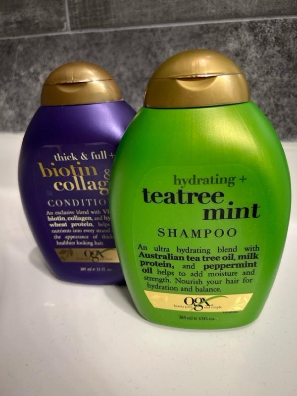 Ogx beauty pure and simple treetree mint repelling deals lice