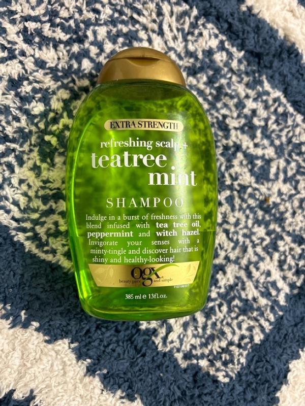 Ogx tea deals tree mint shampoo