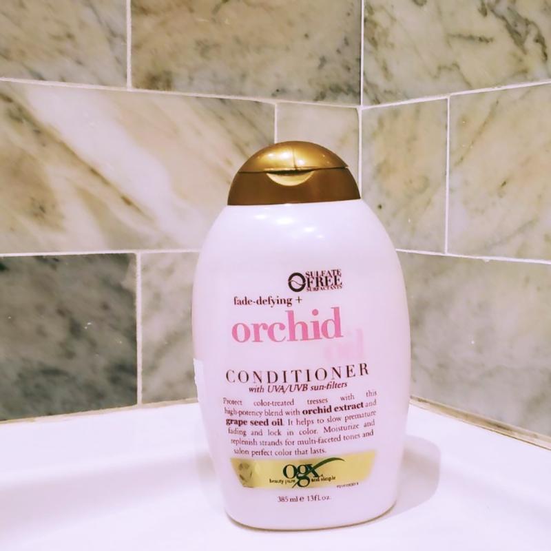 OGX® 13 fl. oz. Fade-Defying + Orchid Oil Shampoo Customer Reviews | Bed  Bath & Beyond