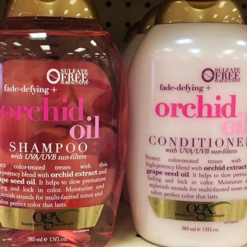 OGX® 13 fl. oz. Fade-Defying + Orchid Oil Shampoo | Bed Bath & Beyond