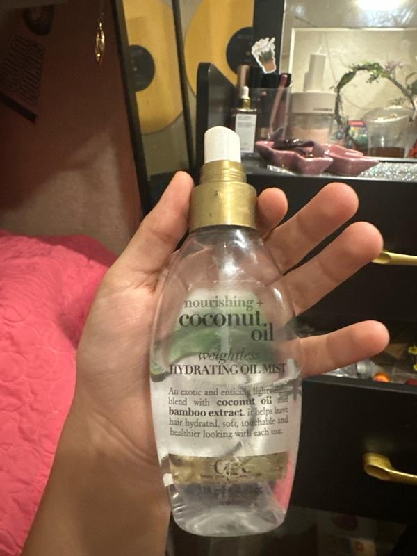 Coconut Oil Weightless Hair Oil Mist Leave-in Treatment | OGX®