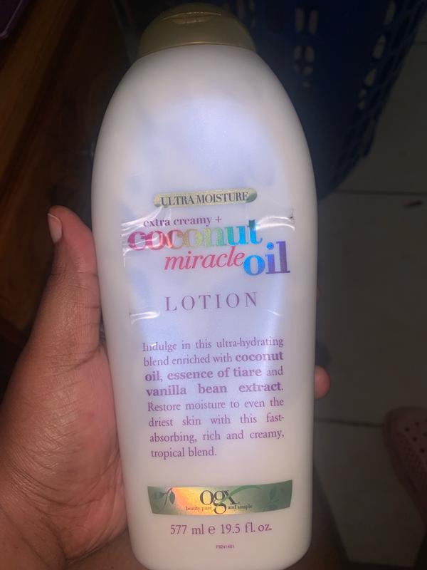 Coconut Miracle Oil Ultra Moisture Lotion | OGX® Beauty