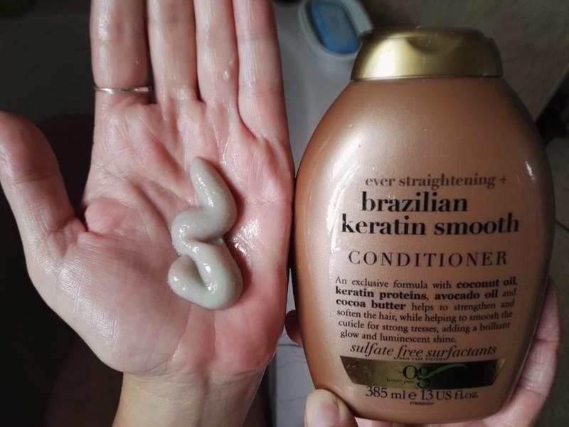 Ogx ever shop straight brazilian keratin