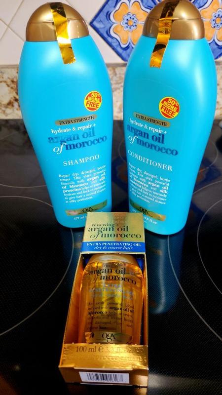 Lot De 10 Mini Shampoings OGX Rénovateur à L'huile D'argan Du Maroc - 88.7 Ml Chacun - Neuf