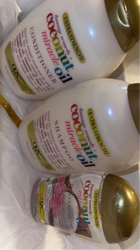 OGX Extra Strength Damage Remedy + Coconut Oil Shampoo