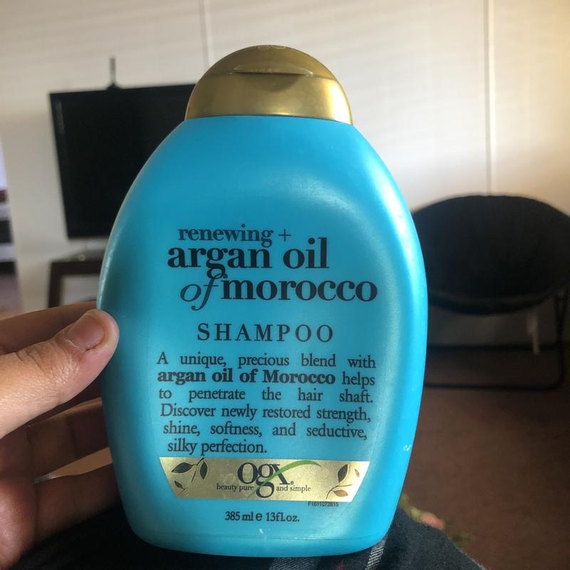 lån Atticus Inhalere OGX Renewing + Argan Oil of Morocco Hydrating Hair Shampoo, Cold-Pressed Argan  Oil to Help Moisturize, Soften & Strengthen Hair - 13 fl oz | Meijer