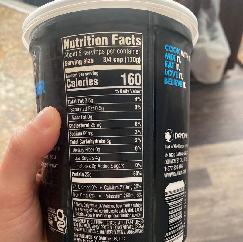 Oikos Pro Plain Yogurt Cultured Ultra Filtered Milk 32 58 OFF