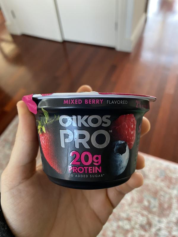 Oikos Pro™ Mixed Berry Greek Yogurt Cup, 5.3 oz - Food 4 Less