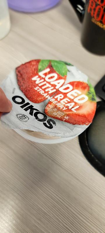 Oikos Core Strawberry Greek Yogurt 5.3 oz. - 12/Case