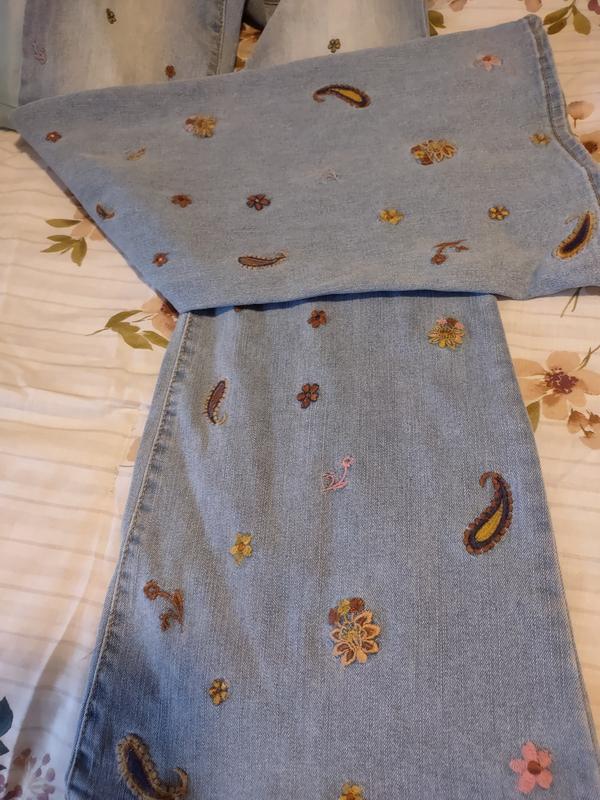 Sewned Embroidery on front and back