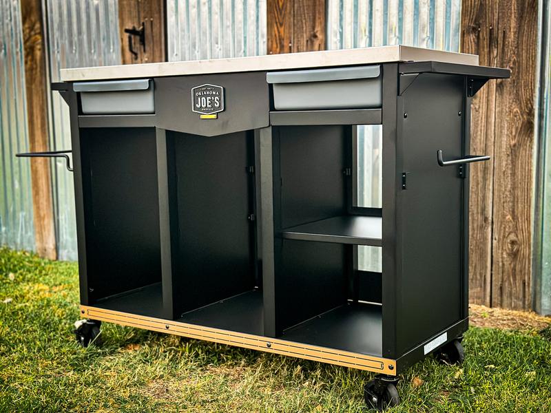 Workstation DLX Prep & Storage Cart | Oklahoma Joe's®
