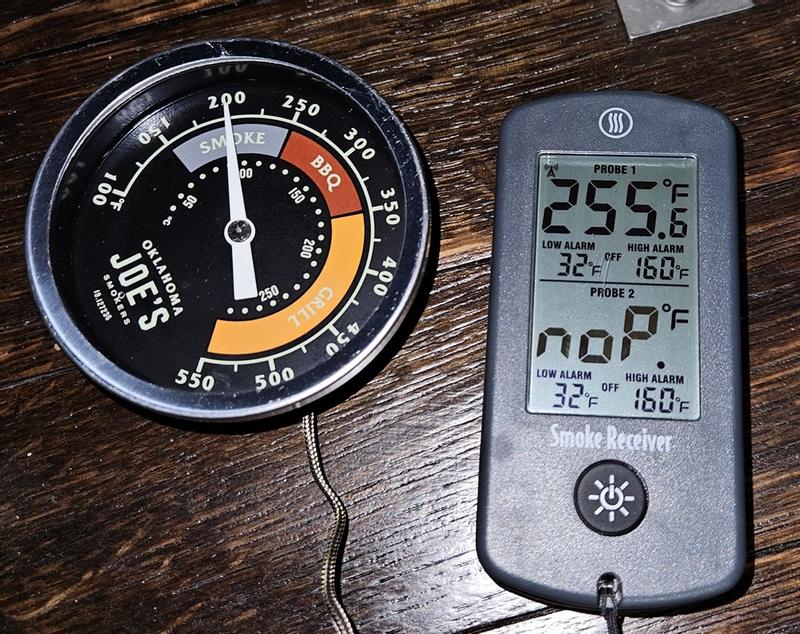 Oklahoma Joe's 3 Smoker Temperature Gauge 