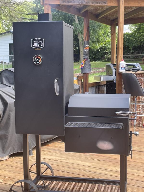 Vertical Offset Smoker Bandera Oklahoma Joe s