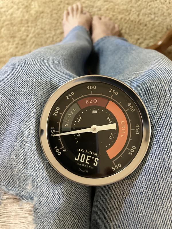 Oklahoma Joe's 3 Smoker Temperature Gauge 