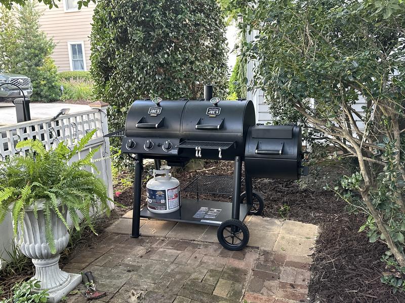 Charcoal propane smoker grill best sale