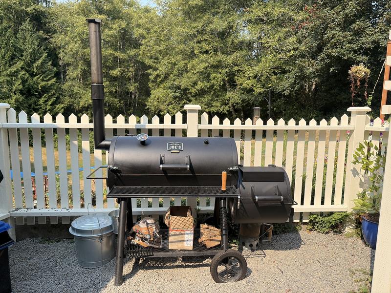 Shop Oklahoma Joe's Highland Offset Smoker with Cover and Tools at ...
