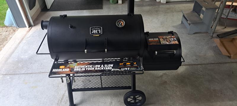Brisket Oklahoma Joe Smoker Highland Review Oklahoma Joe Smoker