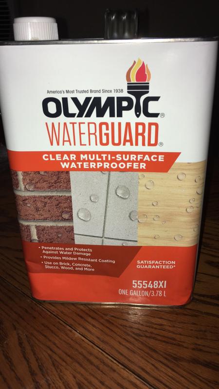 Olympic WaterGuard 11 oz. Clear Exterior Multisurface Waterproofer Spray  55548XIS-54 - The Home Depot