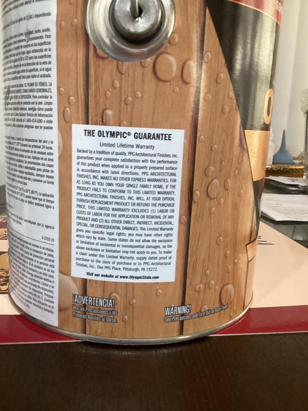Thompson's WaterSeal Penetrating Timber Oil Pre-tinted Cedar  Semi-transparent Exterior Wood Stain and Sealer (1-Gallon)