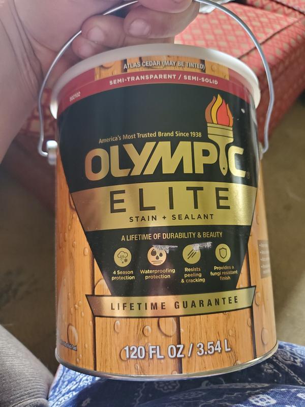 OLYMPIC ELITE Semi-Transparent Oil Based 🇺🇸 - Wood Stain Colors From